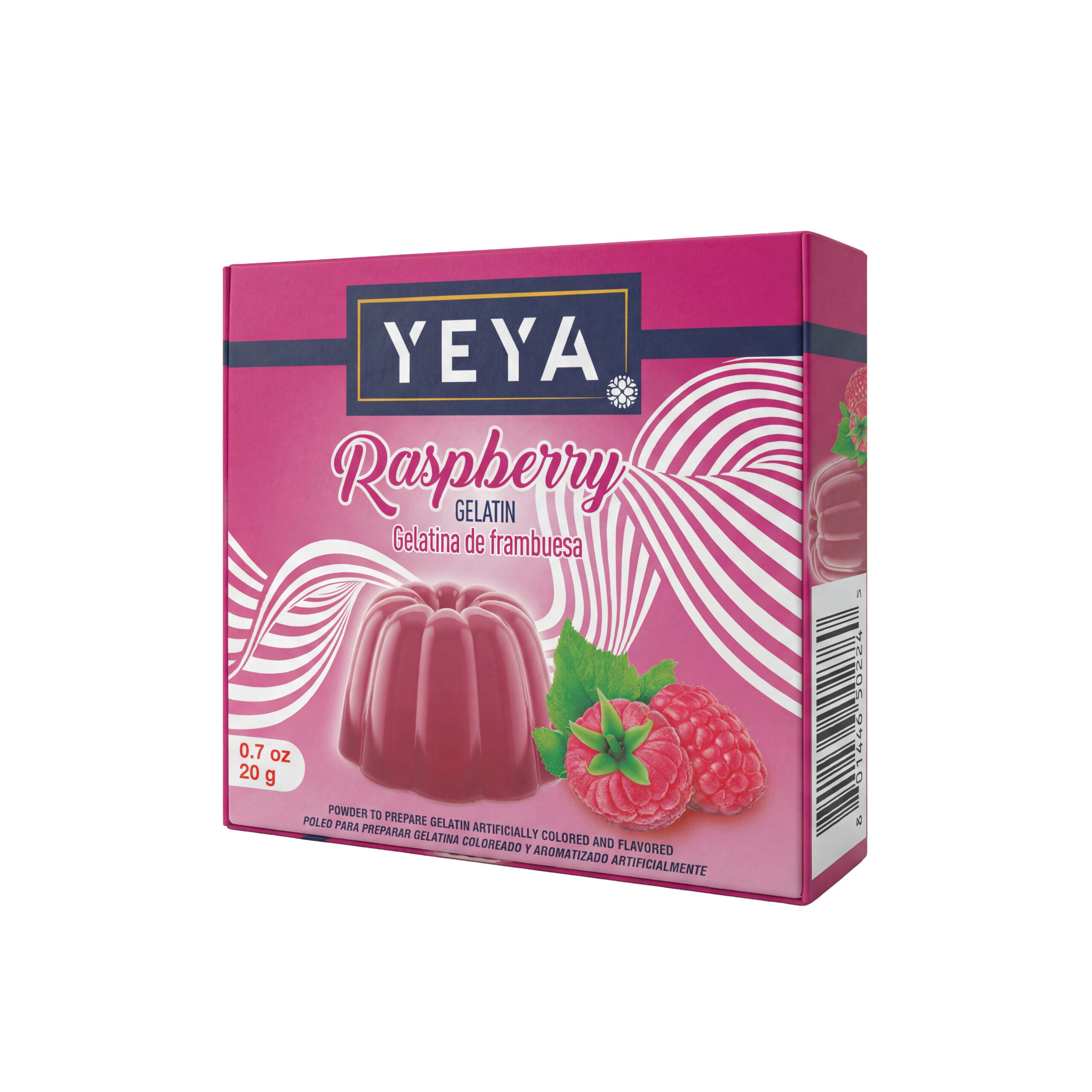 01 Gelatina Sabor Frambuesa | YEYA | 20g - Imagen 1