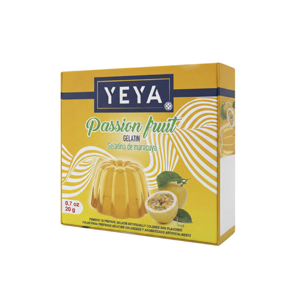 Gelatina Sabor Maracuyá | YEYA | 20g