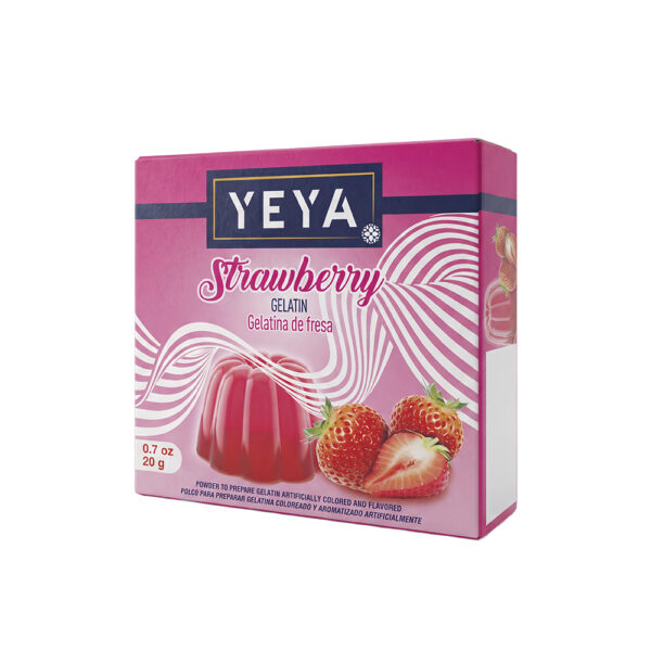 Gelatina Sabor Fresa | YEYA | 20g