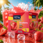 Refresco Instantáneo Sabor Fresa | YEYA | Caja de 624 unidades de 10g - Imagen 4