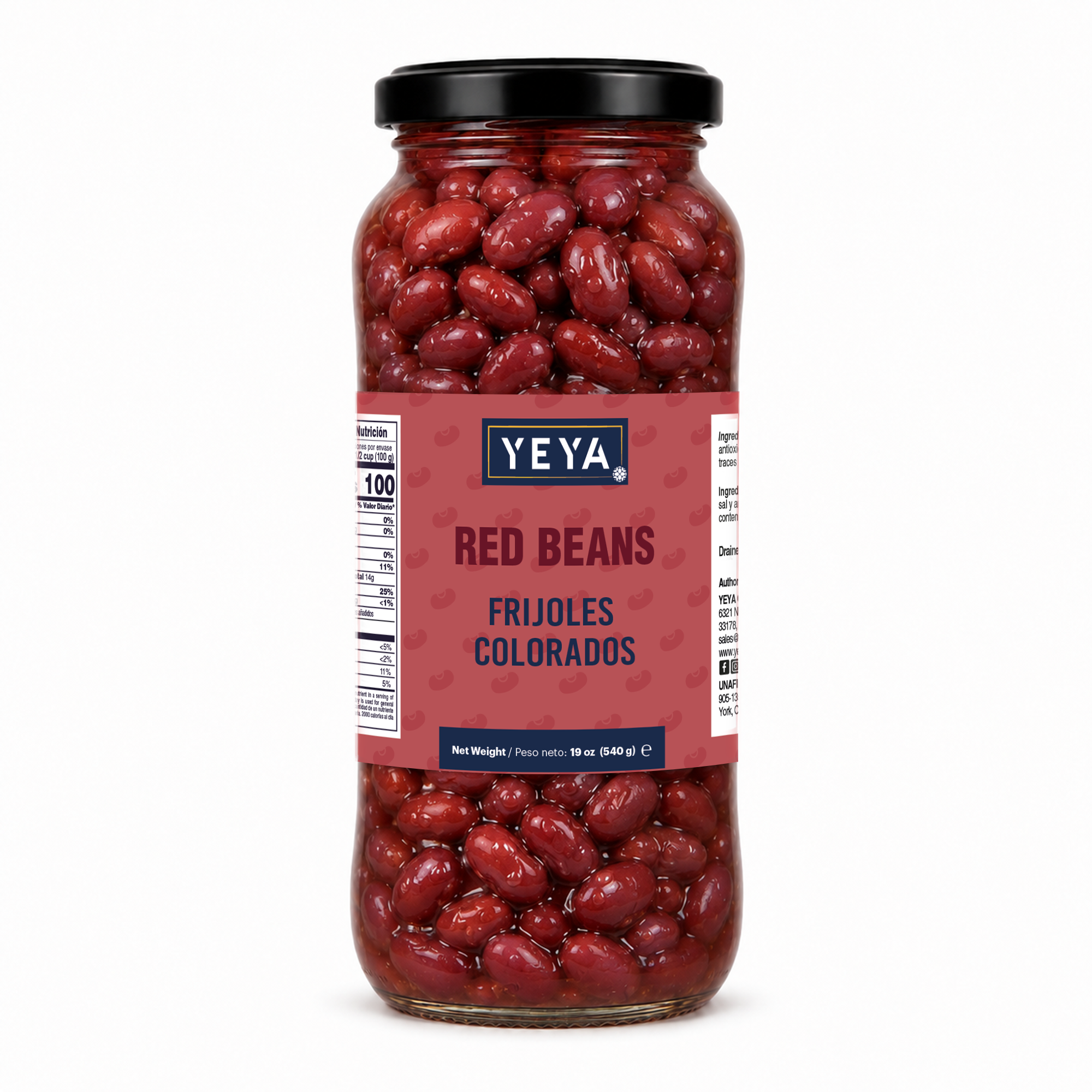 Frijoles Colorados_Front Frijoles Colorados | YEYA | 540g - Imagen 1