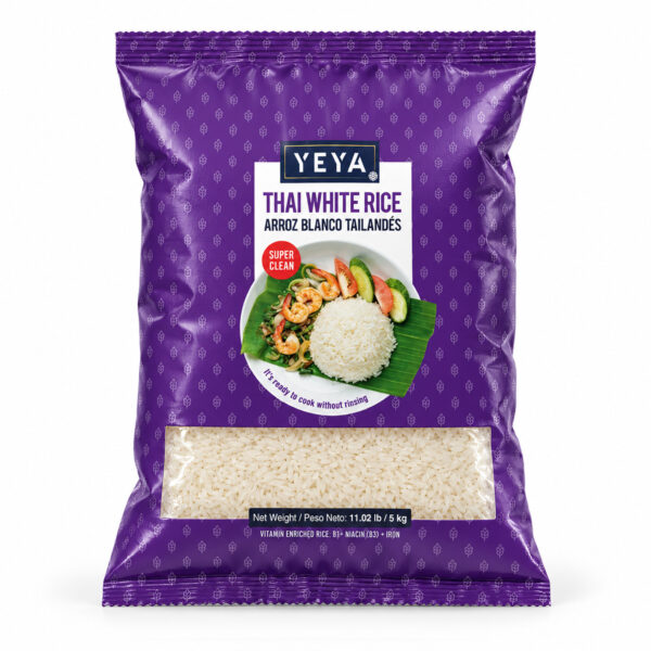 Arroz Blanco de Grano Largo Tailandés | YEYA | 5 kg