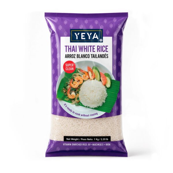 Arroz Blanco de Grano Largo Tailandés | YEYA | 1kg