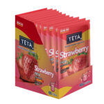 Refresco Instantáneo Sabor Fresa | YEYA | Caja de 26 unidades de 10g - Imagen 3