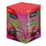 Refresco Instantáneo Sabor Frutos del Bosque | YEYA | Caja de 624 unidades de 10g - Imagen 3