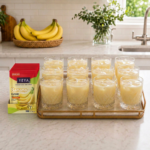 Refresco Instantáneo Sabor Plátano | YEYA | Caja de 26 unidades de 10g - Imagen 4
