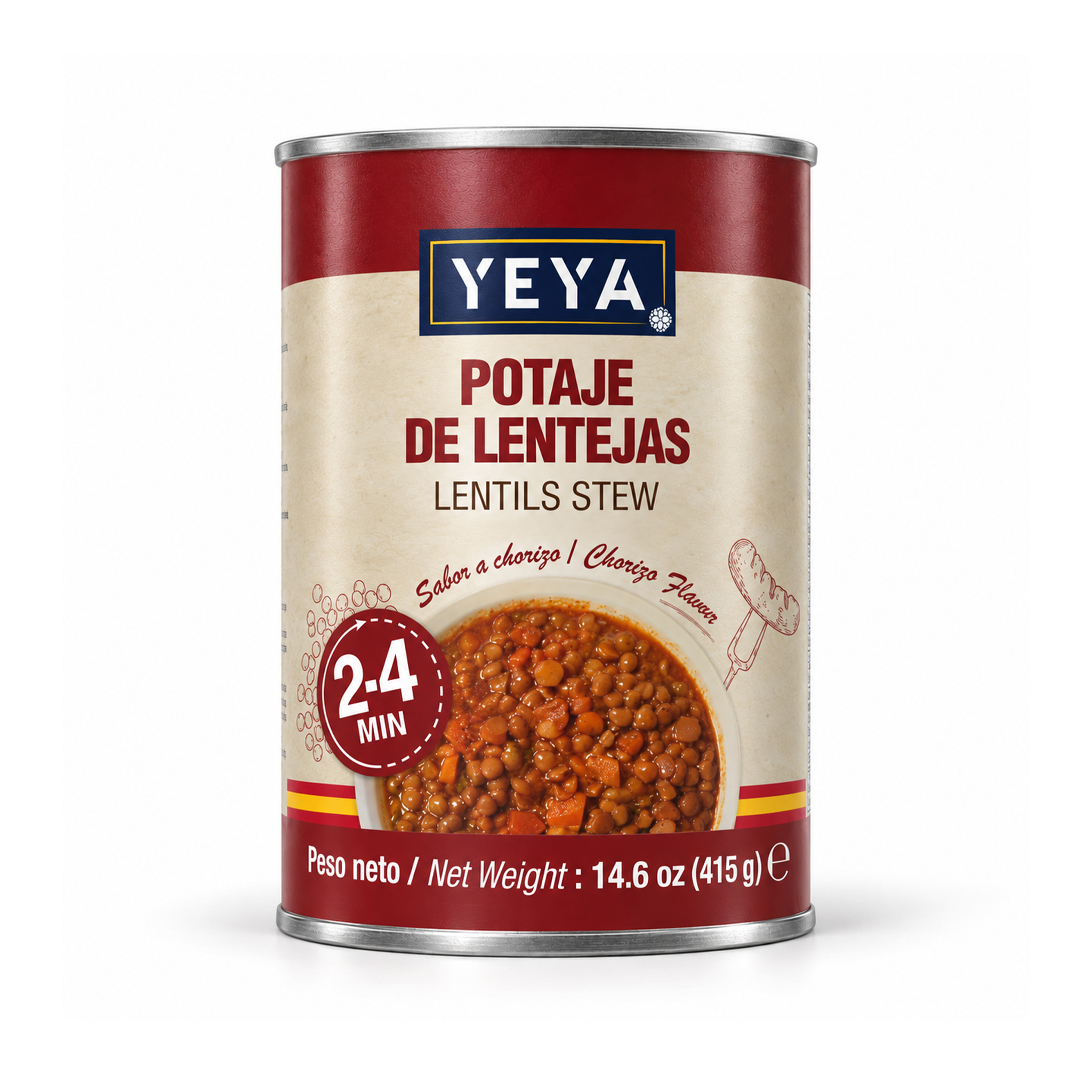 Potaje-de-Lentejas-YEYA-415-g Potaje de Lentejas | YEYA | 415 g - Imagen 1