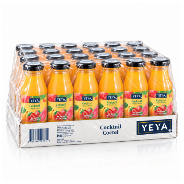 Caja de Jugo Tropical | YEYA | 24 x 250 ml