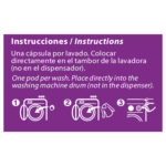 Cápsulas de Detergente Rosa y Lavanda | YEYA | 300 g - Imagen 3