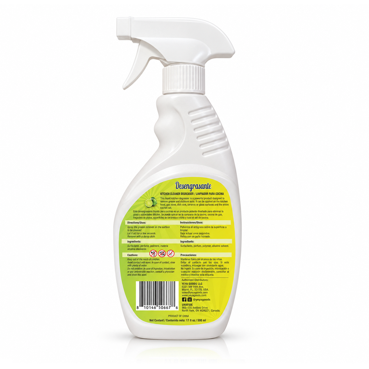 Desengrasante | YEYA | 500 ml - Imagen 2