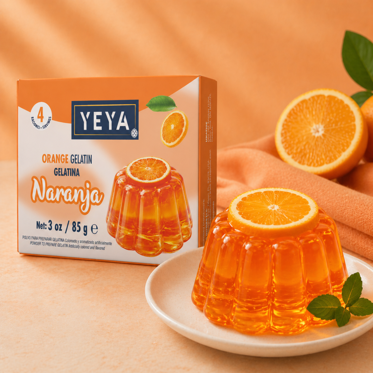 Gelatina de Naranja | YEYA | 85 g - Imagen 4