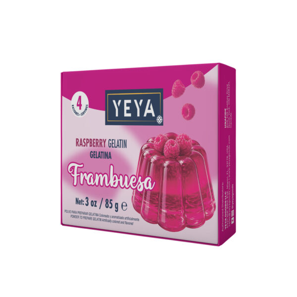 Gelatina de Frambuesa | YEYA | 85 g