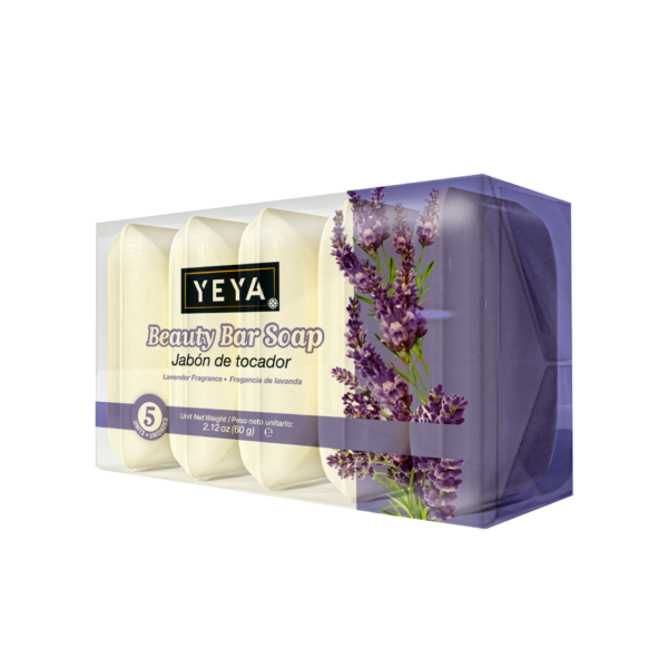 Jabón de Tocador Lavanda | YEYA | 5 x 60 g
