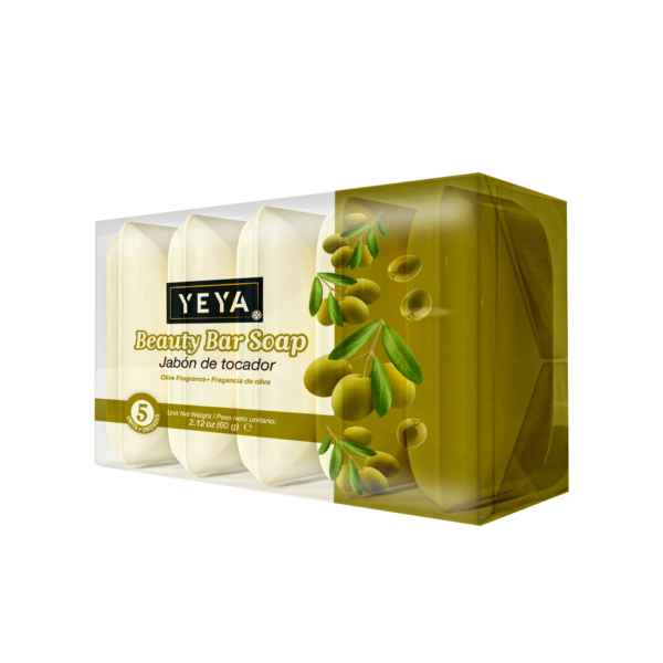 Jabón de Tocador Oliva | YEYA | 5 x 60 g