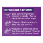 Limpiador Colgante para Inodoro con Aroma Lavanda | YEYA | 50 g - Imagen 3
