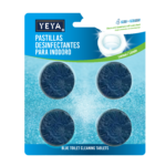 Pastillas Desinfectantes para Inodoro | YEYA | 4 u
