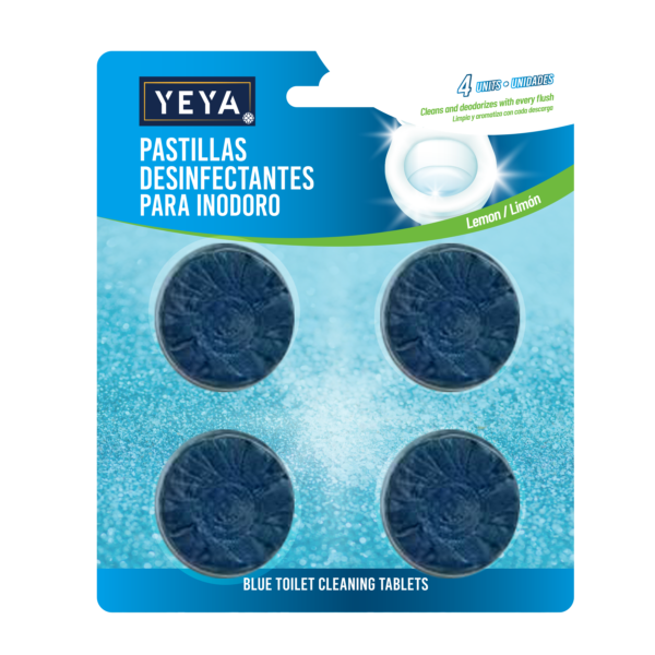 Pastillas Desinfectantes para Inodoro | YEYA | 4 u