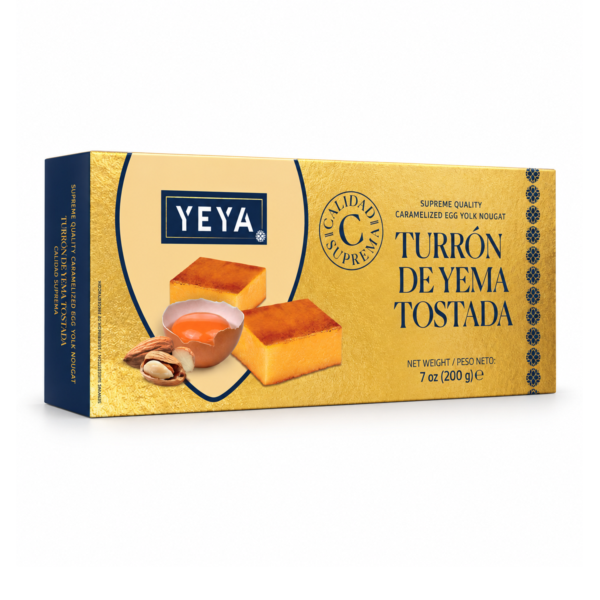 Turrón de Yema Tostada | YEYA | 200 g