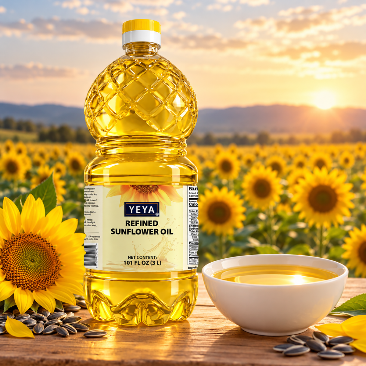 Aceite de Girasol Refinado | YEYA | 3 L - Imagen 5
