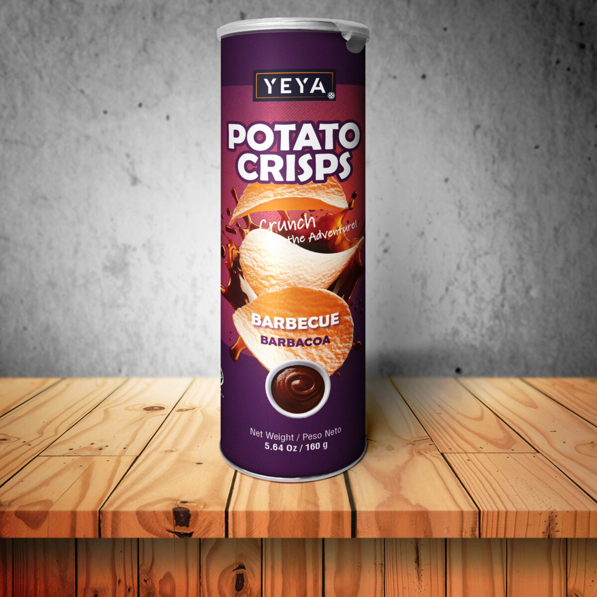 Papas Chips sabor BBQ | YEYA | 160 g - Imagen 4